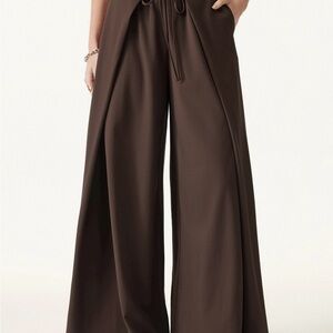 OGL Chocolate Wide-Leg Pants